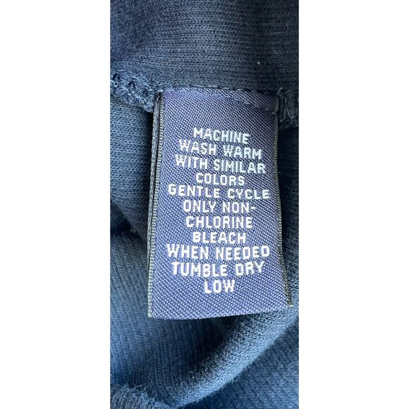 Men's Roundtree & Yorke Sweatshirt navy 2XT 100% Cotton - Picture 5 of 5